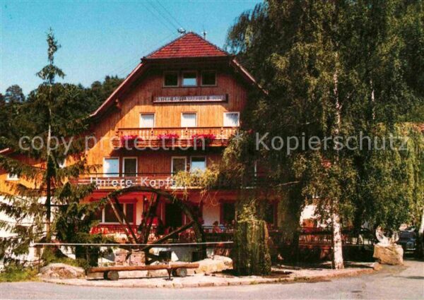 Unterreichenbach Calw Gasthof Untere Kapfenhardter Mühle