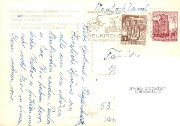 Neukirchen Grossvenediger Pension Waldhaus – Bild 2