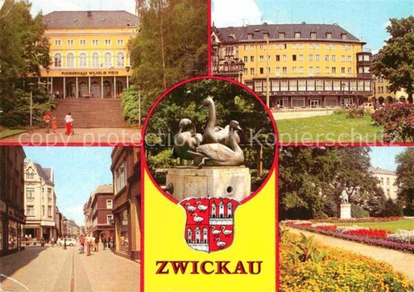 Zwickau Sachsen Pionierhaus Wilhelm Pieck Ringkaffee Sc