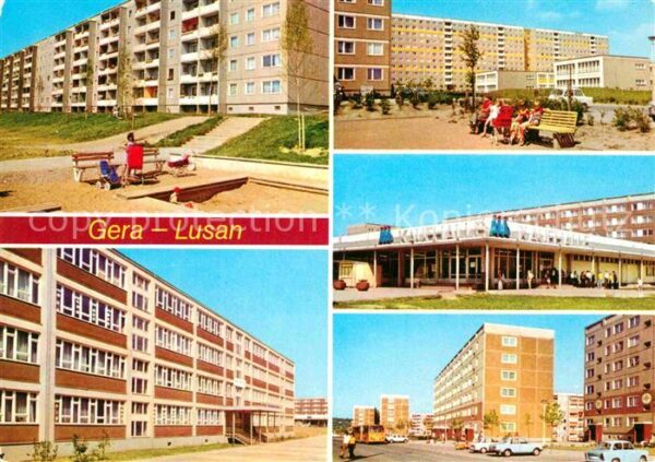 Lusan Gera Hochhäuser