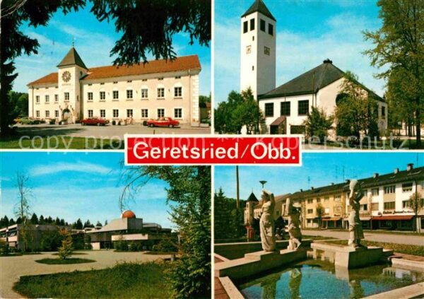 Geretsried Kirche Brunnen