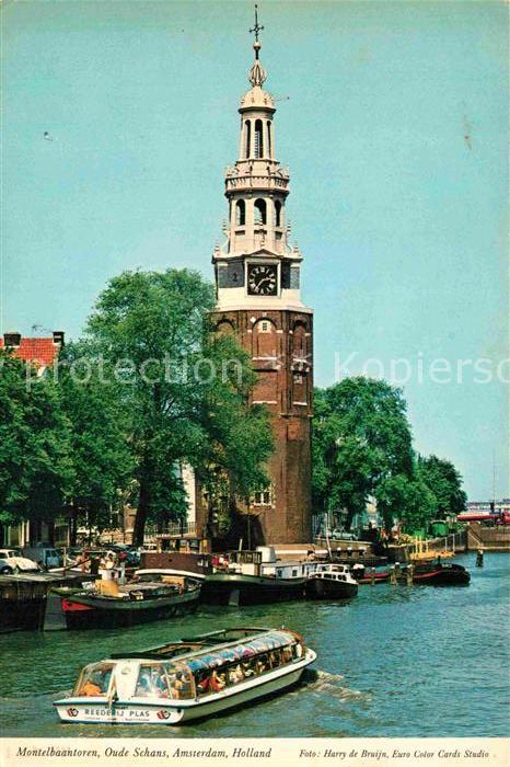 Amsterdam Niederlande Montelbaan Tower