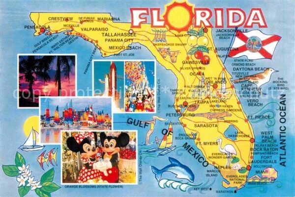 Florida Keys Landkarte