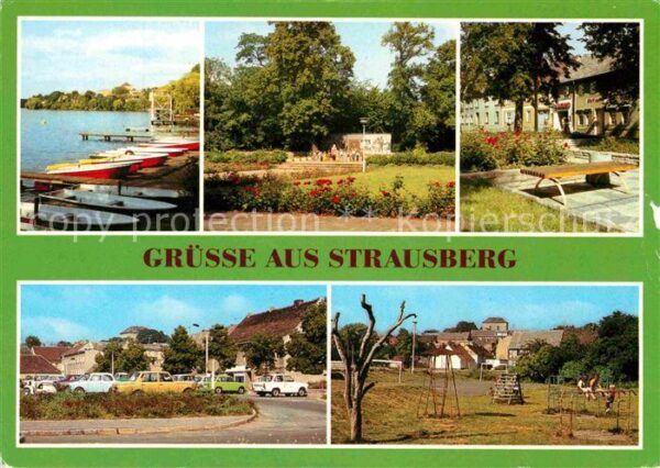 Strausberg Brandenburg Parkplatz Müncheberger Strasse Straus-S