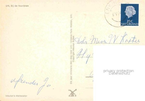 Urk Leuchtturm Kind Tracht – Bild 2