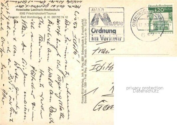 Friedrichsdorf Taunus Fliegeraufnahme Hessische Landvolk Hoch – Bild 2