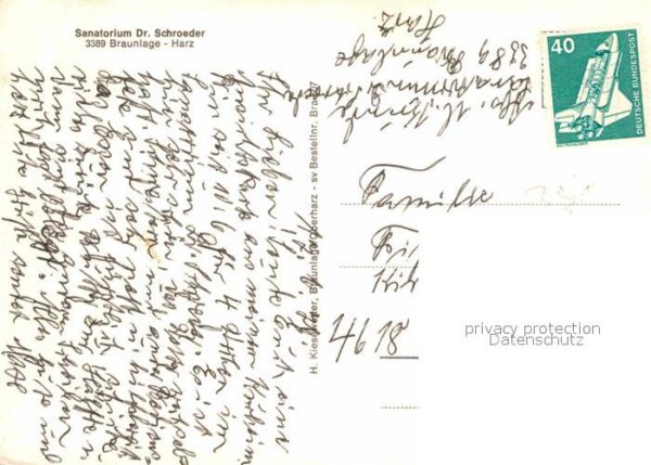 Braunlage Sanatorium Doktor Schröder – Bild 2