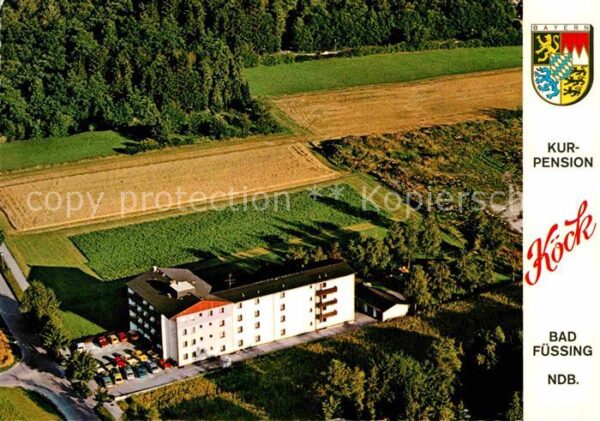 Bad Fuessing Fliegeraufnahme Kurpension