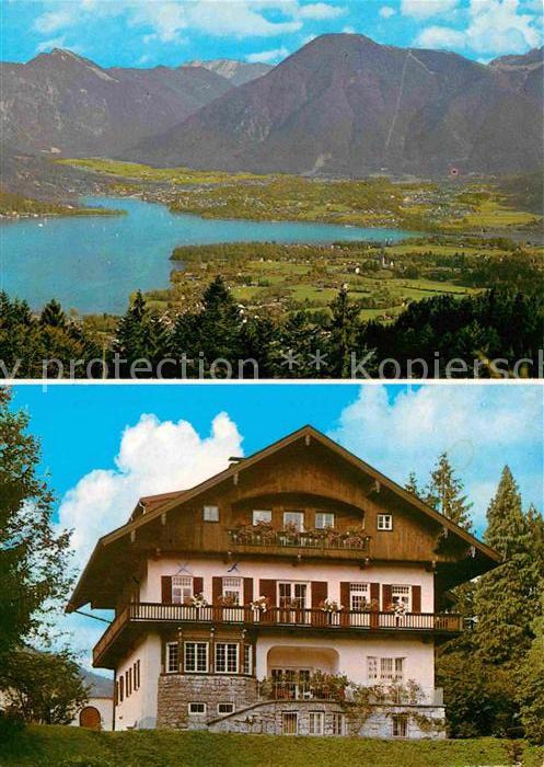 Bad Wiessee Fliegeraufnahme Ferienheim der Landesze