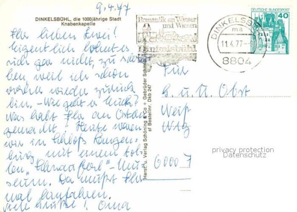 Dinkelsbuehl Knabenkapelle – Bild 2