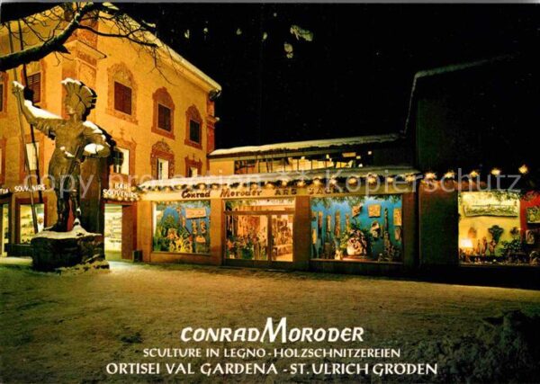 St Ulrich Groeden Tirol Holzschnitzereien Conrad Moroder