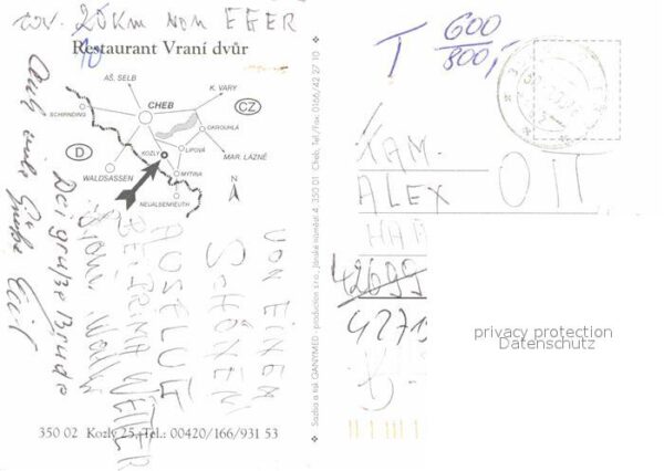 Cheb Eger Restaurant Vrani dvür – Bild 2