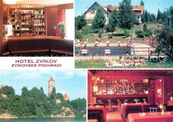 Zvikov Hotel Burg Bar Schwimmbad