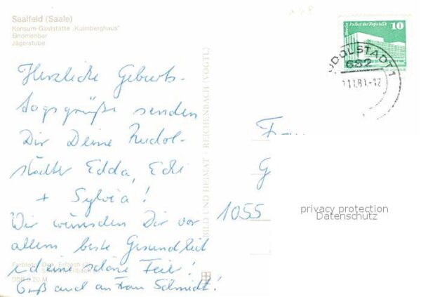 Saalfeld Saale Gaststätte Klumberghaus – Bild 2