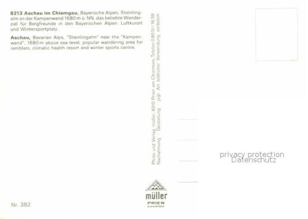 Aschau Chiemgau Kampenwand Bergkapelle  Steinlingalm – Bild 2
