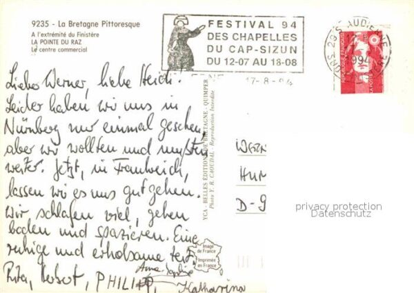 La Bretagne Fliegeraufnahme La Pte du raz – Bild 2