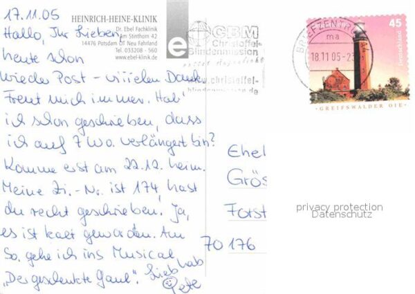 Neu Fahrland Fliegeraufnahme Heinrich Heine Klinik – Bild 2