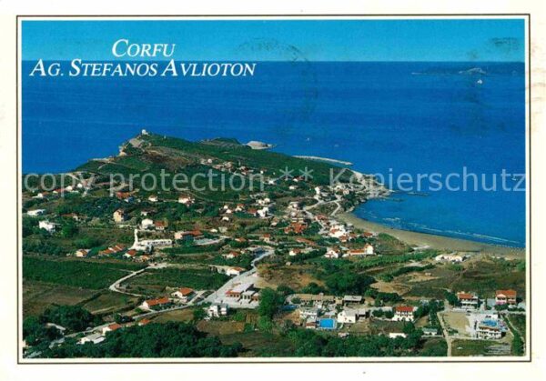 Corfu Korfu Fliegeraufnahme