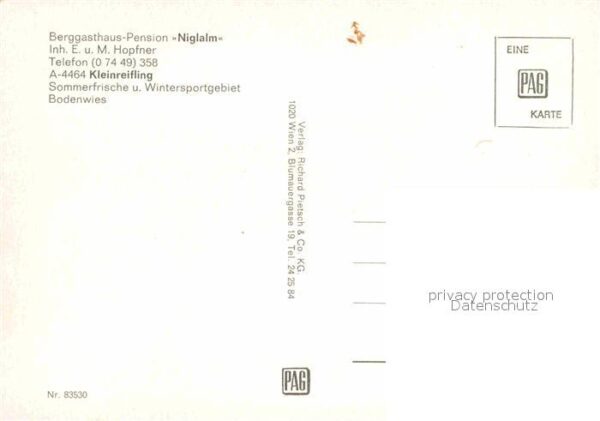 Weyer Enns Berggasthaus Niglalm – Bild 2
