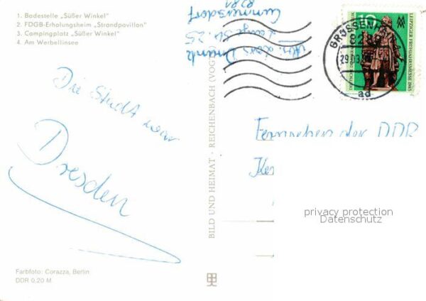 Altenhof Werbellinsee Badestelle Süsser Winkel Erholungsheim – Bild 2