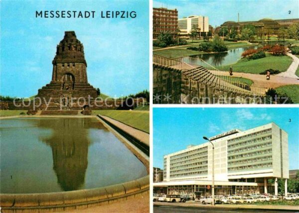 Leipzig Völkerschlachtdenkmal Schwanenteich Int