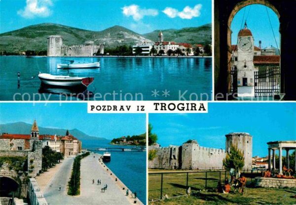 Trogir Trau Festung Promenade Stadttor