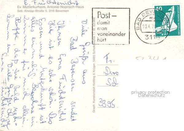 Bevensen Bad Evangelische Mütterkurheim Antonie Nopi – Bild 2