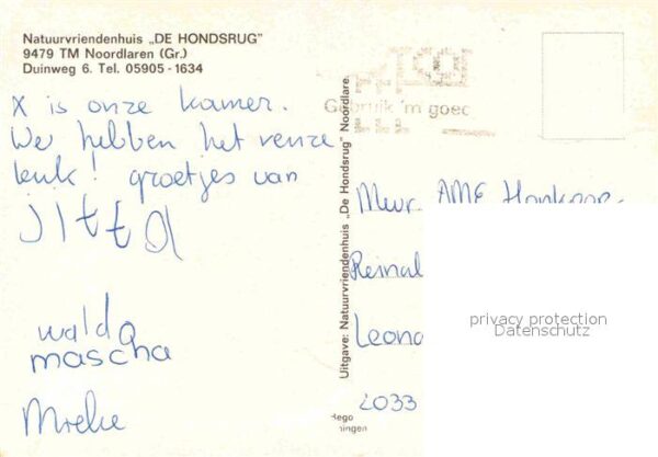 Noordlaren Naturfreundehaus De Hondsrug – Bild 2
