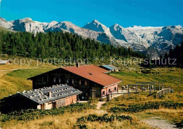 Berchtesgaden Gotzenalm mit Teufelshörner und Übergos