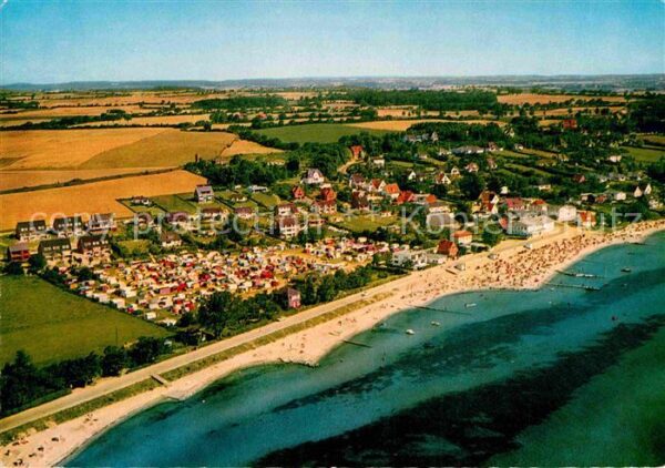 Sierksdorf Fliegeraufnahme Strand