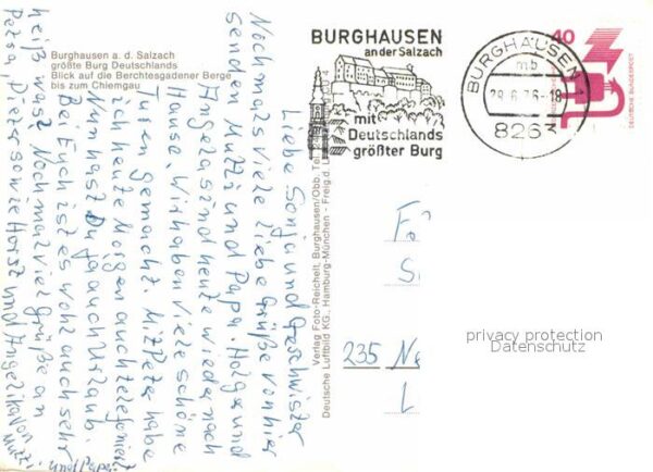 Burghausen Salzach Fliegeraufnahme – Bild 2