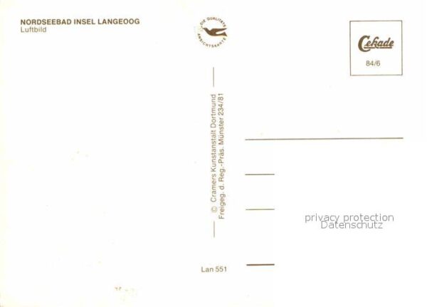 Langeoog Nordseebad Fliegeraufnahme – Bild 2