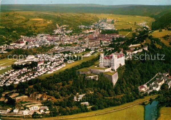 Eichstaett Oberbayern Fliegeraufnahme Stadtblick mit Willibal