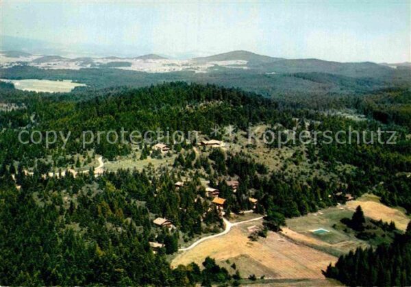 Regen Fliegeraufnahme Waldferiendorf Dürrwies