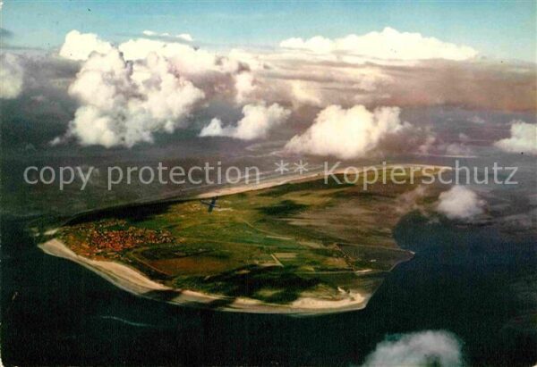 Langeoog Nordseebad Fliegeraufnahme
