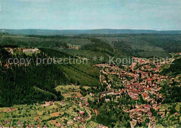 Bad Wildbad Fliegeraufnahme
