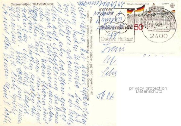 Travemuende Ostseebad Fliegeraufnahme – Bild 2