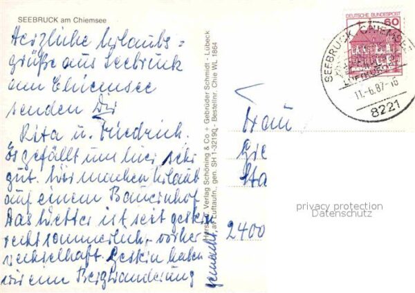 Seebruck Chiemsee Fliegeraufnahme – Bild 2
