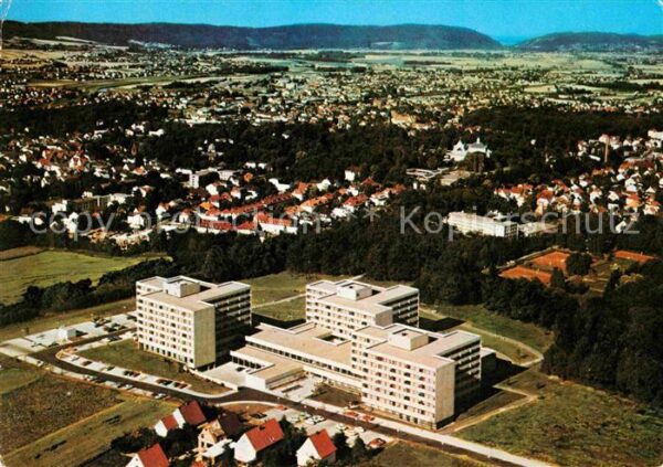 Bad Oeynhausen Fliegeraufnahme Kurklinik