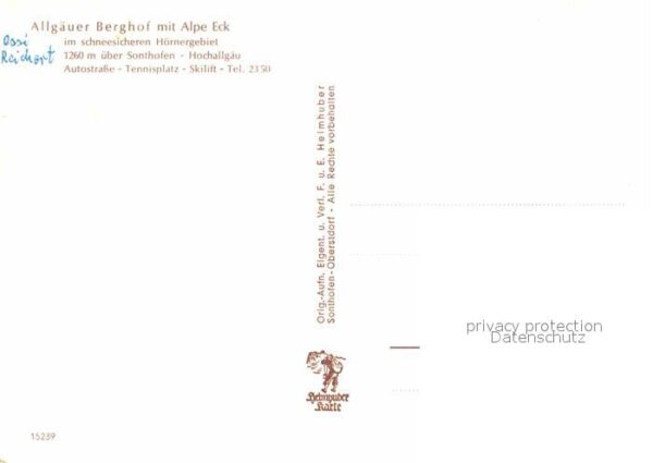 Sonthofen Oberallgaeu Berghof mit Alpe Eck – Bild 2