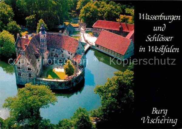 Luedinghausen Fliegeraufnahme Burg Vischering