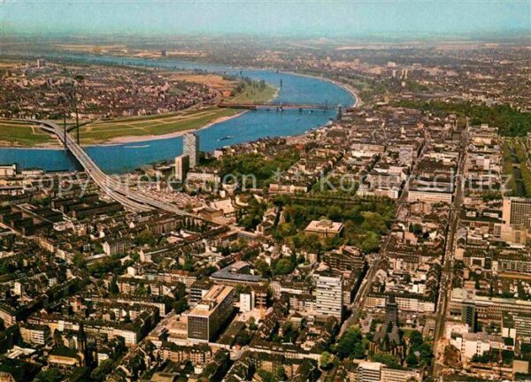 Duesseldorf Fliegeraufnahme
