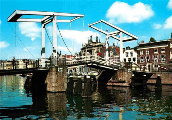 Haarlem Gravestenbrug over het Spaarne