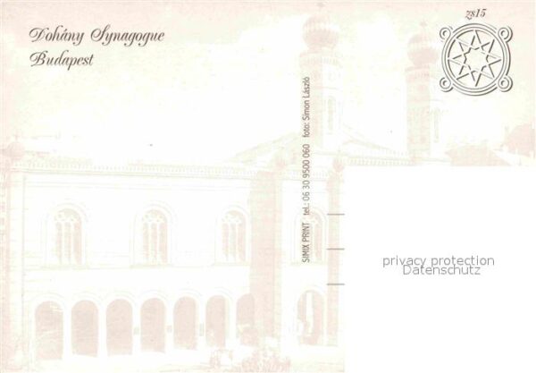 Budapest Dohany Synagoge – Bild 2