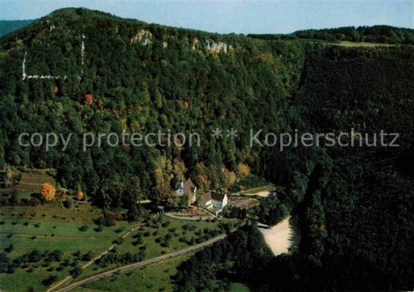 Deggingen Fliegeraufnahme Wallfahrtskirche und Ka