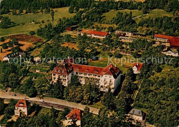 Bad Kissingen Fliegeraufnahme Versorgungskuranstalt