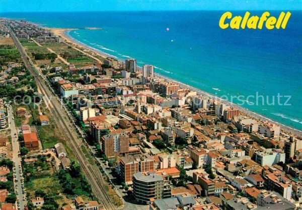 Calafell Fliegeraufnahme
