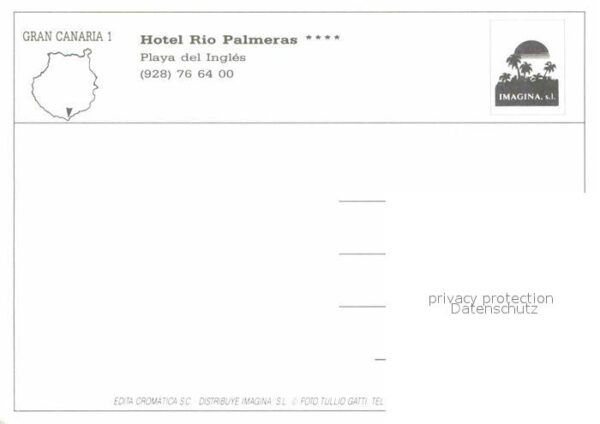 Playa del Ingles Hotel Rio Palmeras – Bild 2