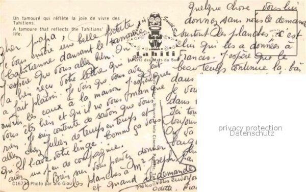 Tanz Taenzer Tamoure Tahiti – Bild 2