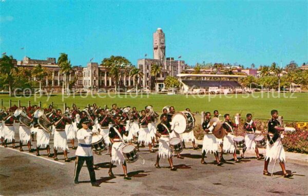 Leibgarde Wache Fiji Police Band Suva Albert Park